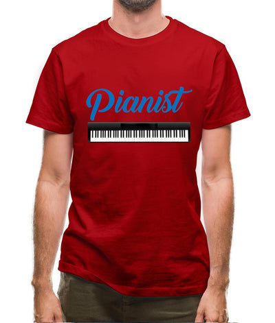 Pianist Mens T-Shirt