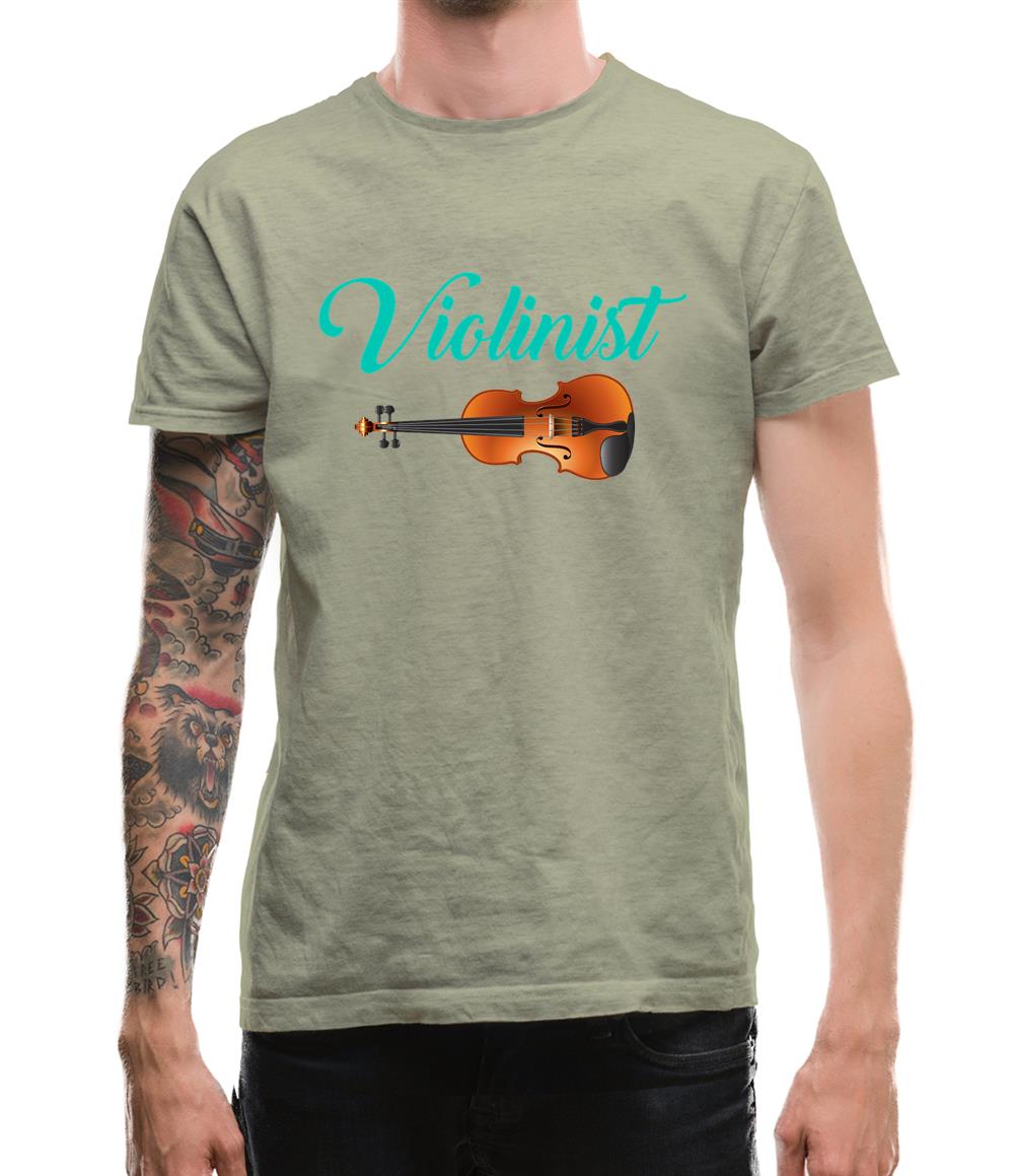 Violinist Mens T-Shirt