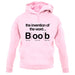 Invention Of Boob unisex hoodie