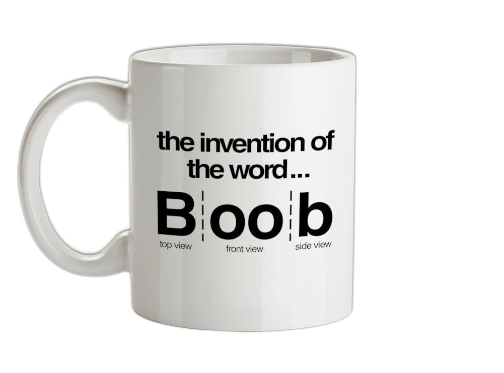 Invention Of Boob Ceramic Mug