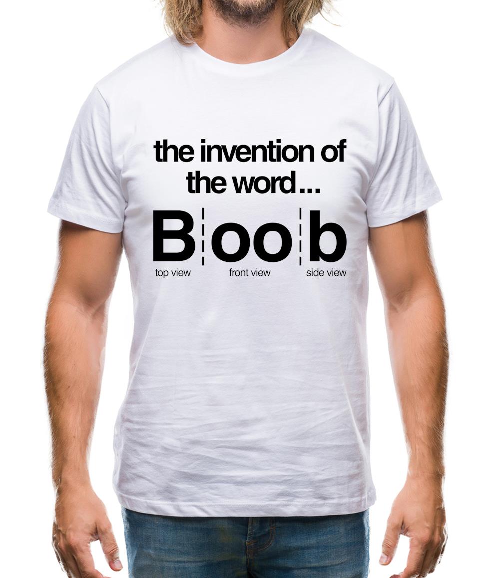 Invention Of Boob Mens T-Shirt