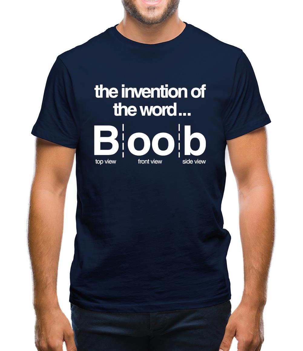 Invention Of Boob Mens T-Shirt
