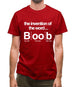 Invention Of Boob Mens T-Shirt