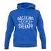 Abseiling Is My Therapy unisex hoodie