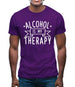 Alcohol Is My Therapy Mens T-Shirt