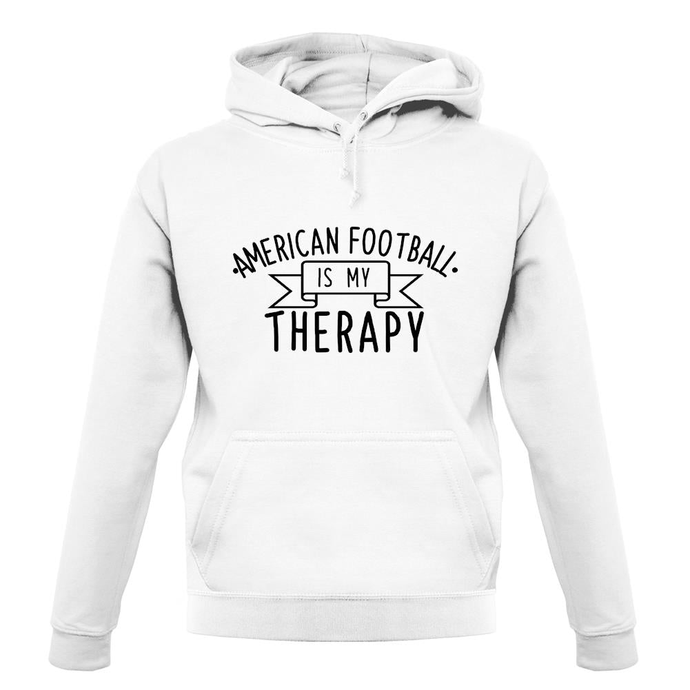 Americanfootball Is My Therapy unisex hoodie