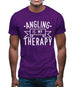 Angling Is My Therapy Mens T-Shirt