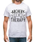 Archery Is My Therapy Mens T-Shirt