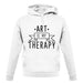 Art Is My Therapy unisex hoodie