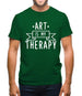 Art Is My Therapy Mens T-Shirt