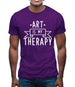 Art Is My Therapy Mens T-Shirt