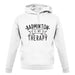 Badminton Is My Therapy unisex hoodie