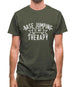 Basejumping Is My Therapy Mens T-Shirt