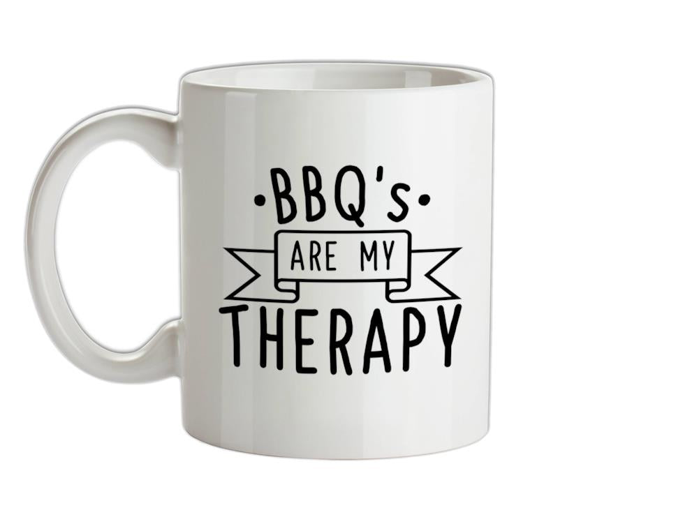 Bbq Is My Therapy Ceramic Mug