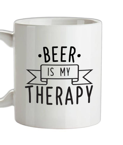 Beer Is My Therapy Ceramic Mug
