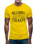 Billiards Is My Therapy Mens T-Shirt