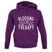 Blogging Is My Therapy unisex hoodie