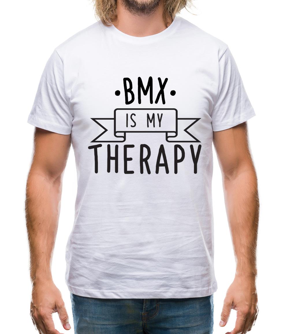 Bmx Is My Therapy Mens T-Shirt