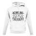 Bowling Is My Therapy unisex hoodie