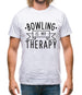Bowling Is My Therapy Mens T-Shirt