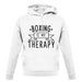 Boxing Is My Therapy unisex hoodie
