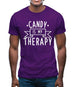 Candy Is My Therapy Mens T-Shirt