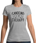 Canoeing Is My Therapy Womens T-Shirt