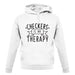 Checkers Is My Therapy unisex hoodie
