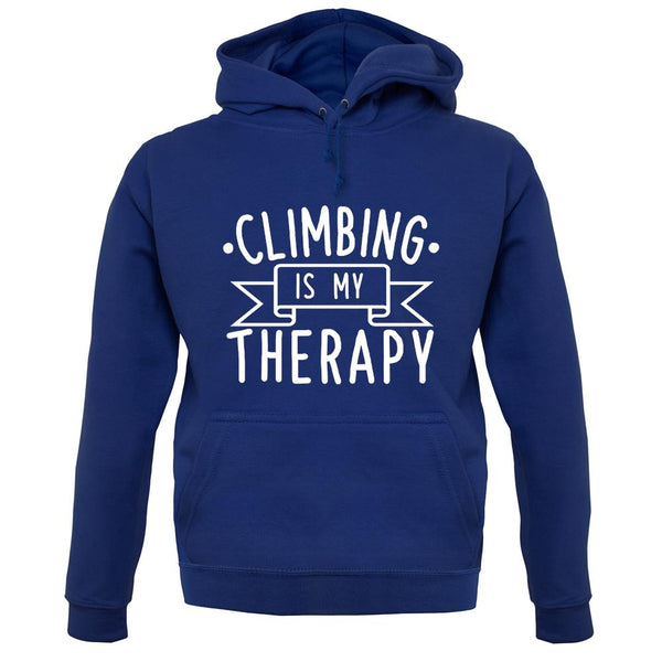 Climbing Is My Therapy unisex hoodie