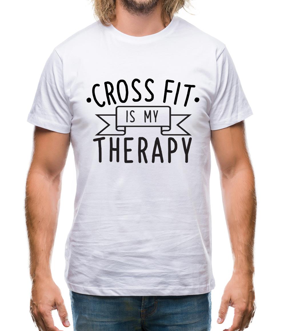 Crossfit Is My Therapy Mens T-Shirt