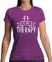 F1 Is My Therapy Womens T-Shirt