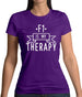 F1 Is My Therapy Womens T-Shirt
