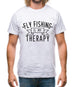 Flyfishing Is My Therapy Mens T-Shirt
