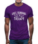 Freerunning Is My Therapy Mens T-Shirt