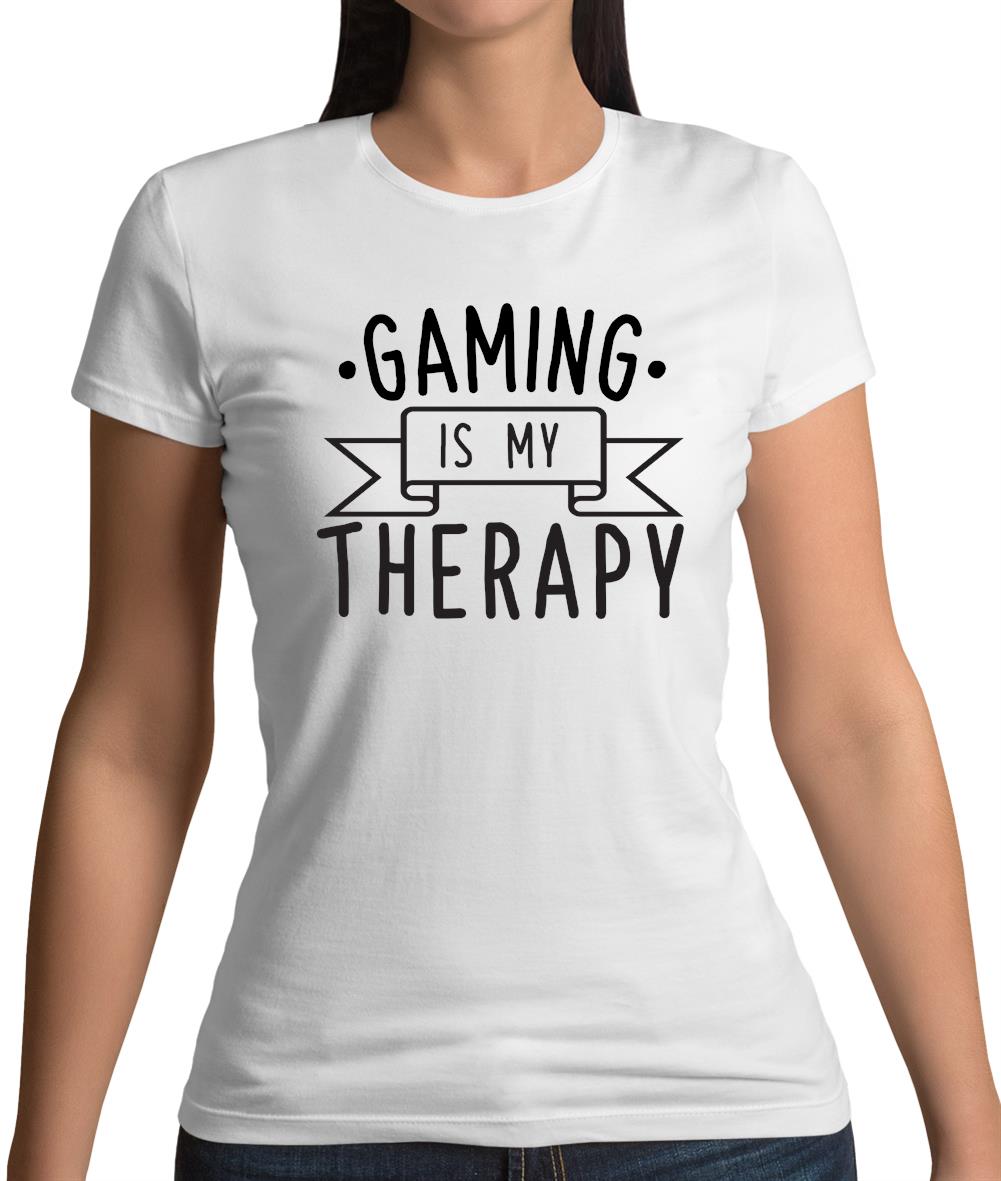 Gaming Is My Therapy Womens T-Shirt