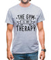 Gym Is My Therapy Mens T-Shirt