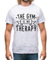 Gym Is My Therapy Mens T-Shirt