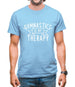 Gymnastics Is My Therapy Mens T-Shirt