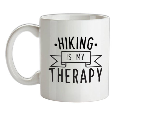 Hiking Is My Therapy Ceramic Mug