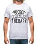 Hockey Is My Therapy Mens T-Shirt