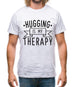 Hugging Is My Therapy Mens T-Shirt