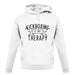 Kickboxing Is My Therapy unisex hoodie