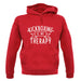Kickboxing Is My Therapy unisex hoodie