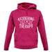 Kickboxing Is My Therapy unisex hoodie