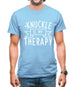 Knucklebumping Is My Therapy Mens T-Shirt