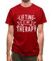 Lifting Is My Therapy Mens T-Shirt