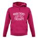 Marathons Is My Therapy unisex hoodie