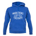 Marathons Is My Therapy unisex hoodie