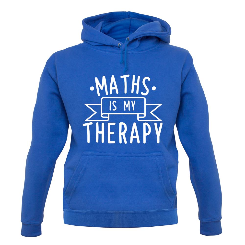 Maths Is My Therapy unisex hoodie