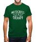 Motocross Is My Therapy Mens T-Shirt